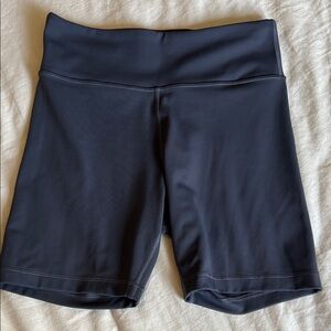 tentree Midnight Navy High-Rise Bike Shorts